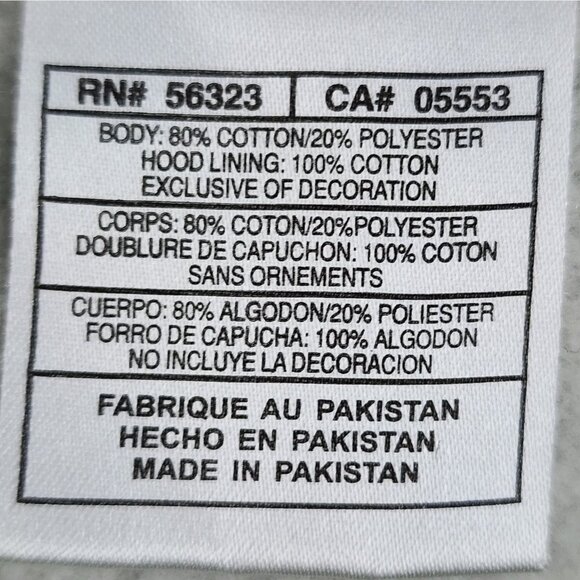 Nike Hoodie Mens XL Gray Vintage Fleece Swoosh Pullover 341572-063 - Picture 3 of 7